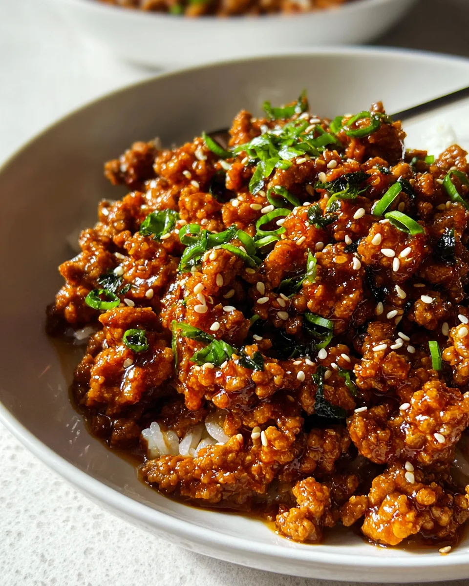 Ground Turkey Recipe (Korean-Style) 38 Ground Turkey Recipe (Korean-Style)