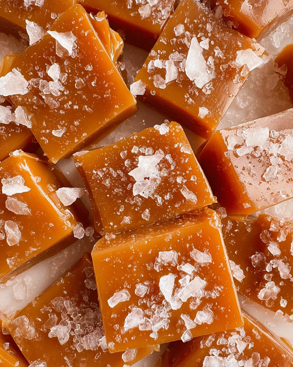 Homemade Salted Caramels 19 Homemade