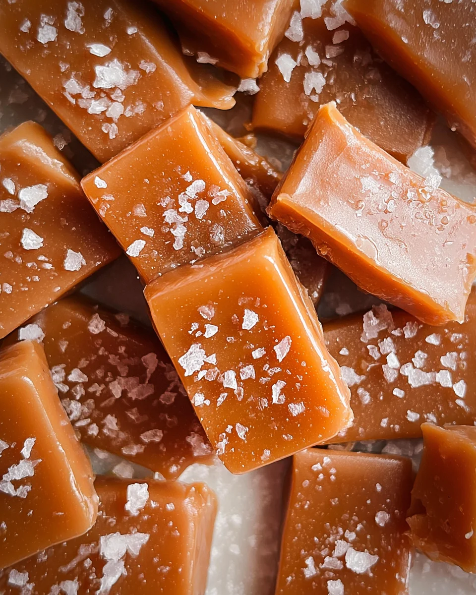 Homemade Salted Caramels 20 Homemade