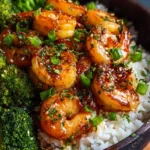 Honey Garlic Shrimp Bowls