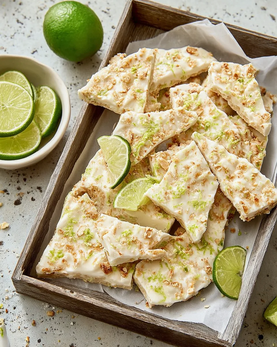 Key Lime Pie Yogurt Bark Recipe 18 Key