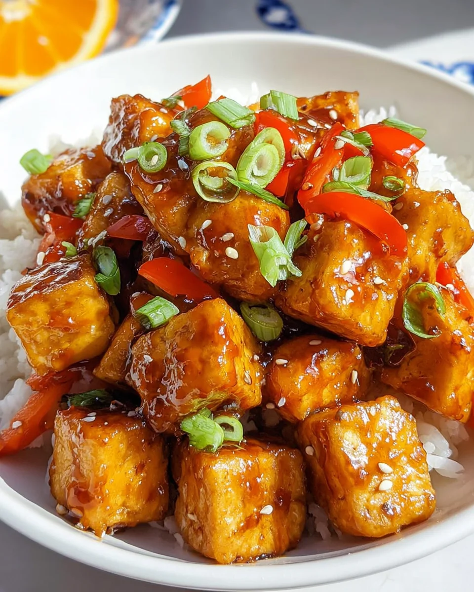 Orange Tofu 26 Orange Tofu