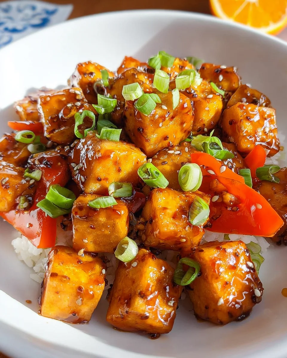 Orange Tofu 25 Orange