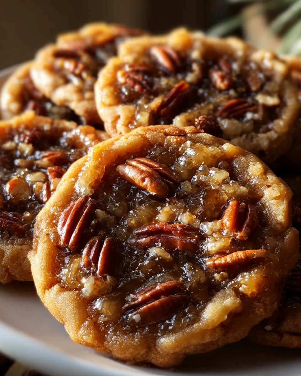 Pecan Pie Cookies 23 Pecan