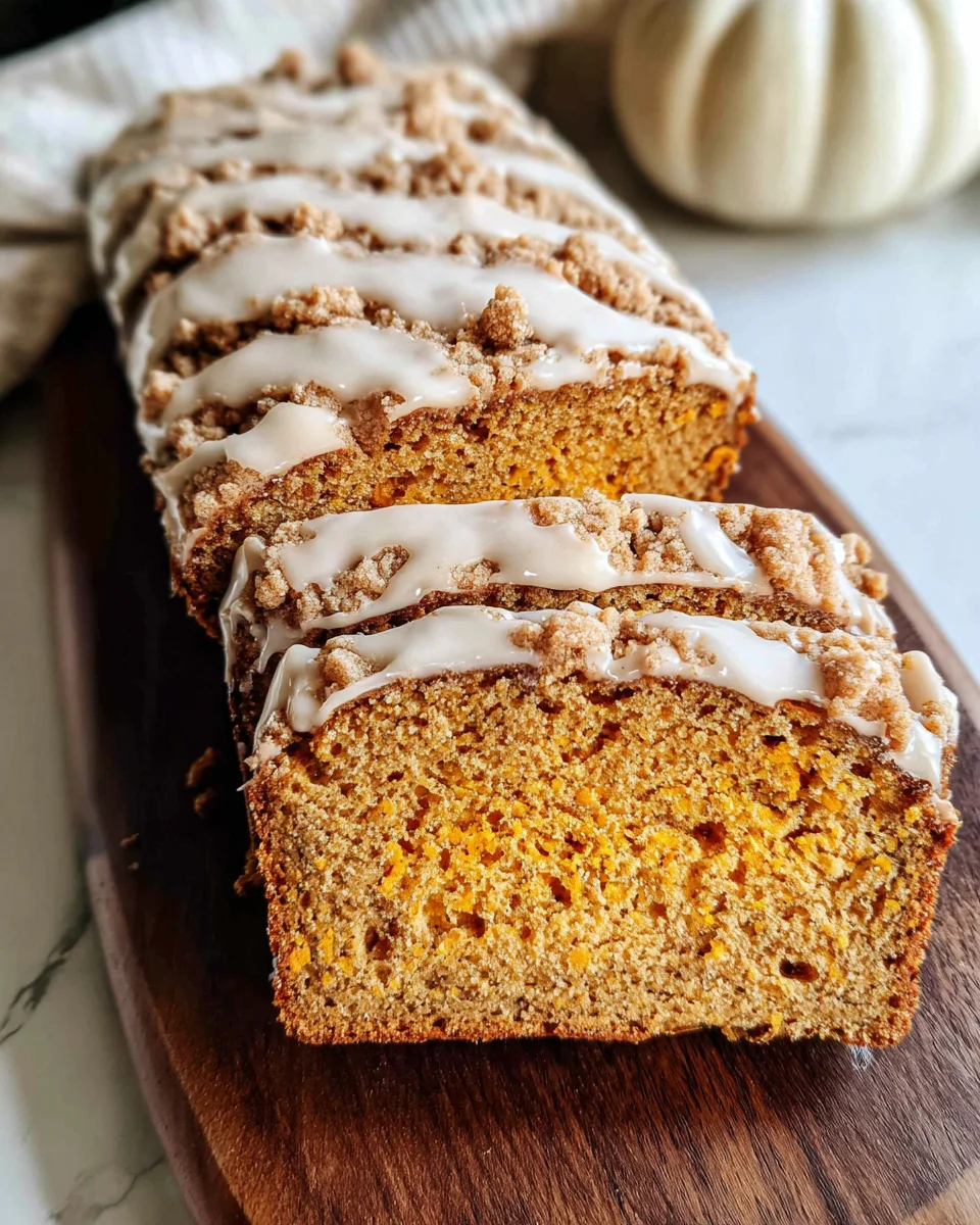 Pumpkin Bread with Maple Glaze 31 Pumpkin