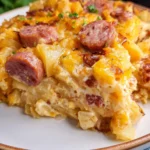 Slow Cooker Sausage and Potato Casserole