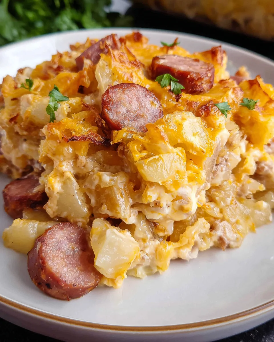 Slow Cooker Sausage and Potato Casserole 19 Slow