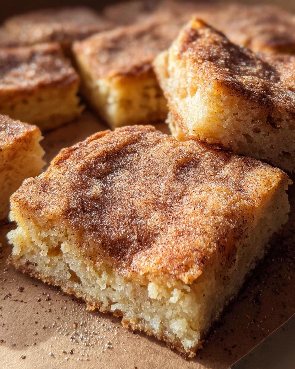 Snickerdoodle Blondies 22 Snickerdoodle