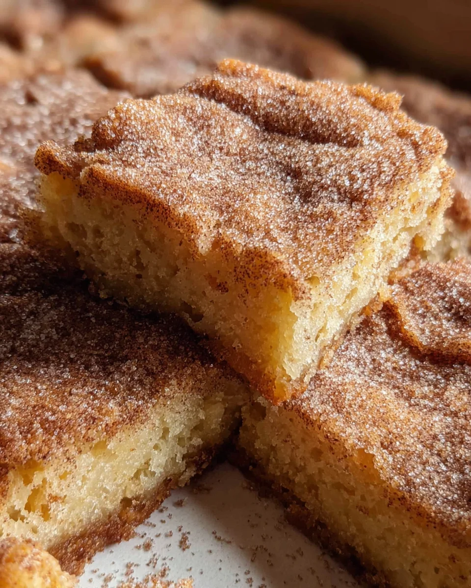 Snickerdoodle Blondies 23 Snickerdoodle