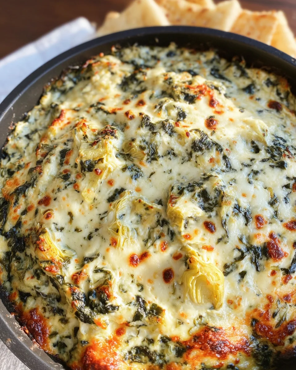Spinach Artichoke Dip 18 Spinach