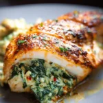 Spinach Stuffed Chicken Breasts