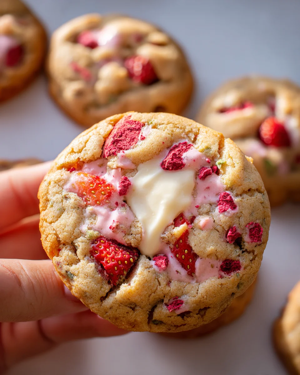 Strawberry Cheesecake Cookies Recipe 23 Strawberry
