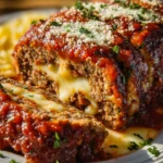 Stuffed Italian Meatloaf
