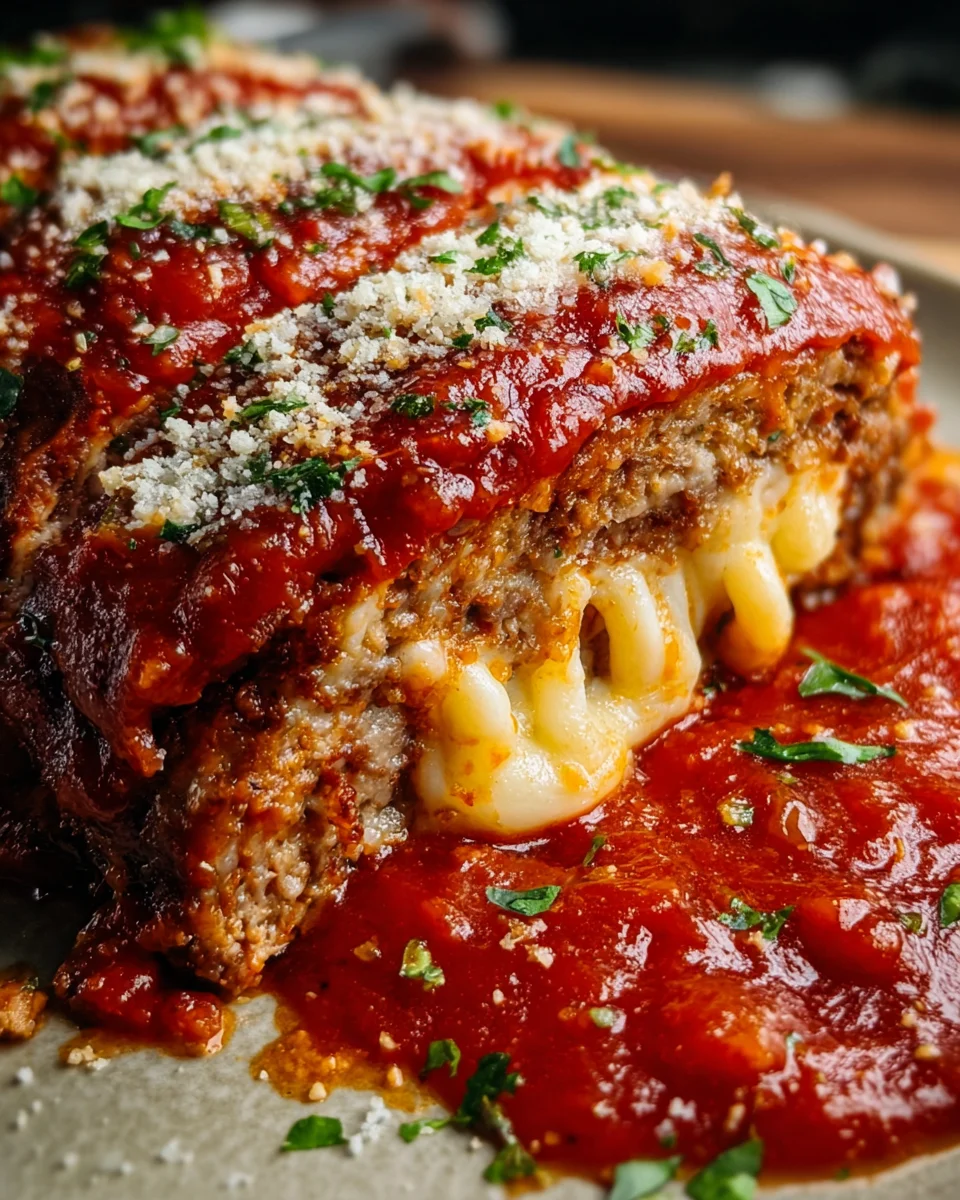 Stuffed Italian Meatloaf 25 Stuffed