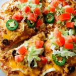 Taco Pizza Appetizer