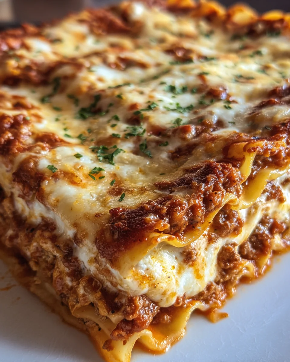 The Best Homemade Lasagna