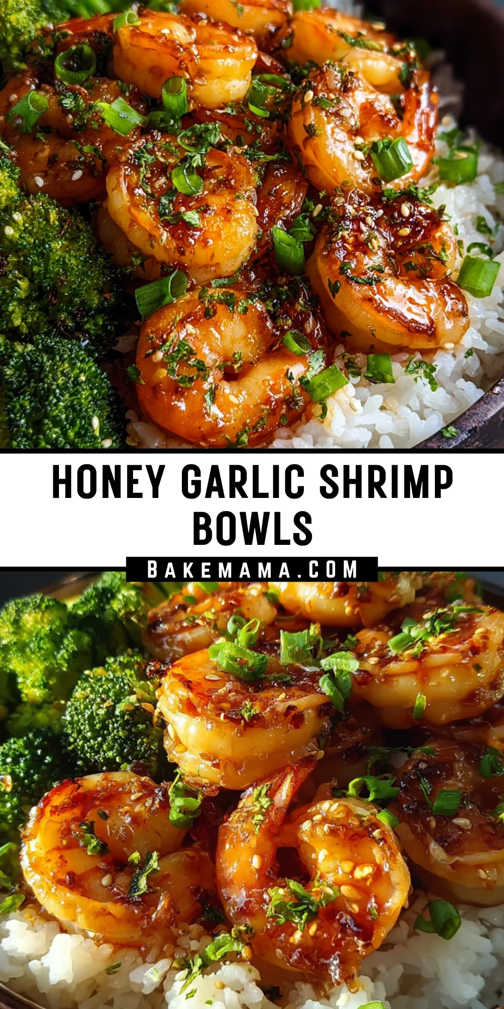 Honey Garlic Shrimp Bowls 19 Pinterest Hidden Image