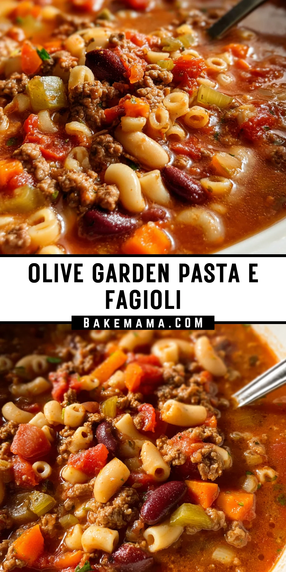 Olive Garden Pasta e Fagioli 22 Pinterest Hidden Image