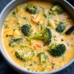 30 Minute Broccoli Cheddar Soup
