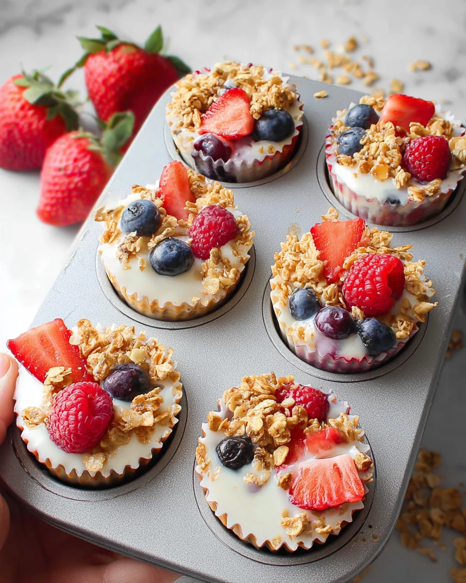 3 Ingredient Frozen Yogurt Bites