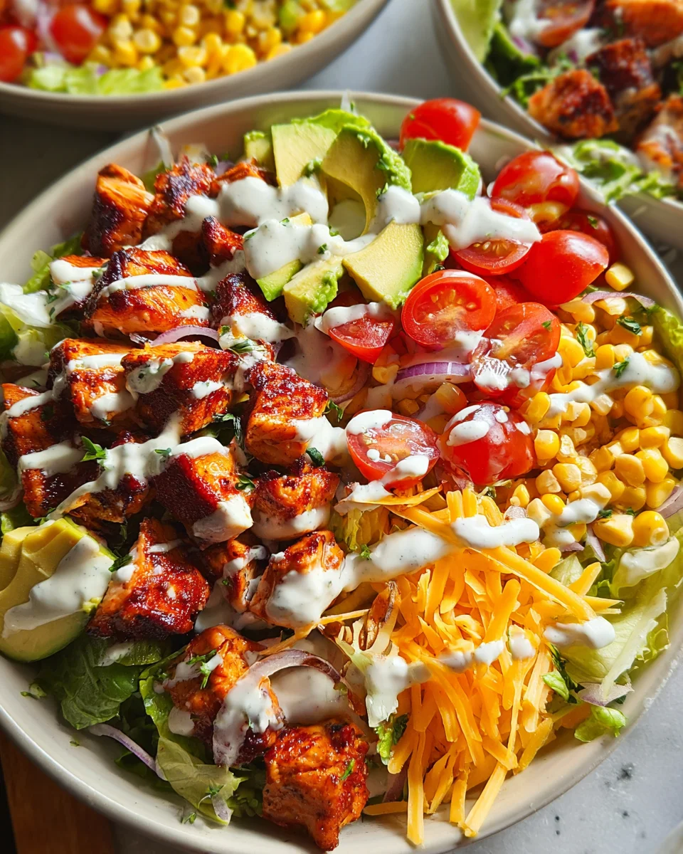 BBQ Chicken Salad 21 BBQ