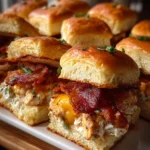 Chicken Bacon Ranch Sliders