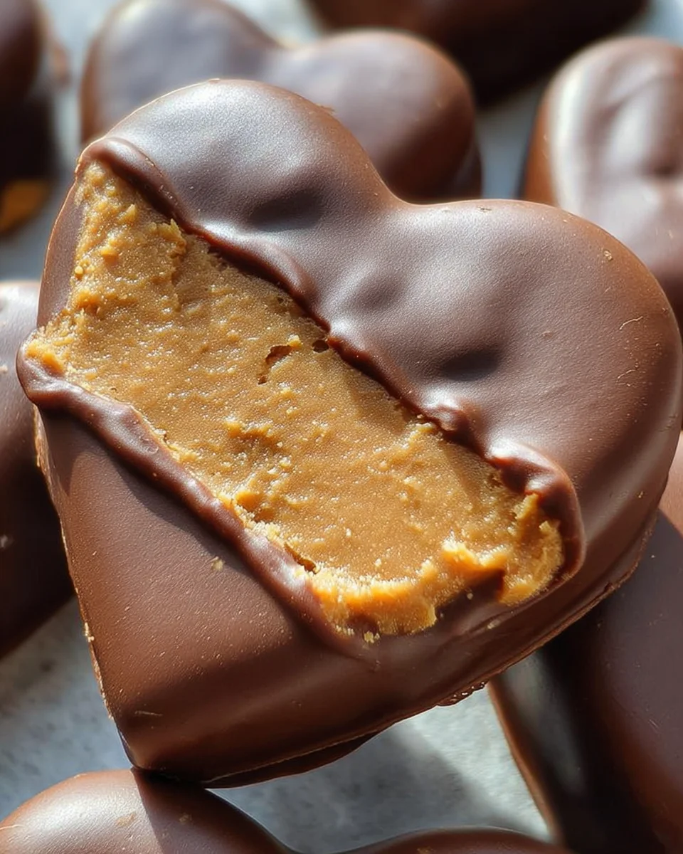 Chocolate Peanut Butter Valentine’s Heart 28 Chocolate Peanut Butter Valentine’s Heart
