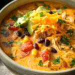 Creamy Chicken Tortilla Soup