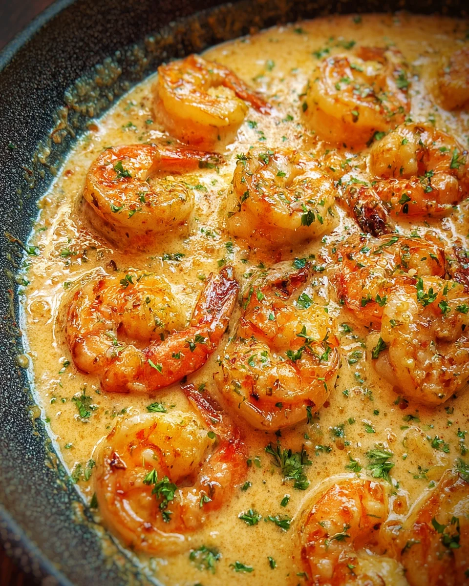 Creamy Garlic Shrimp