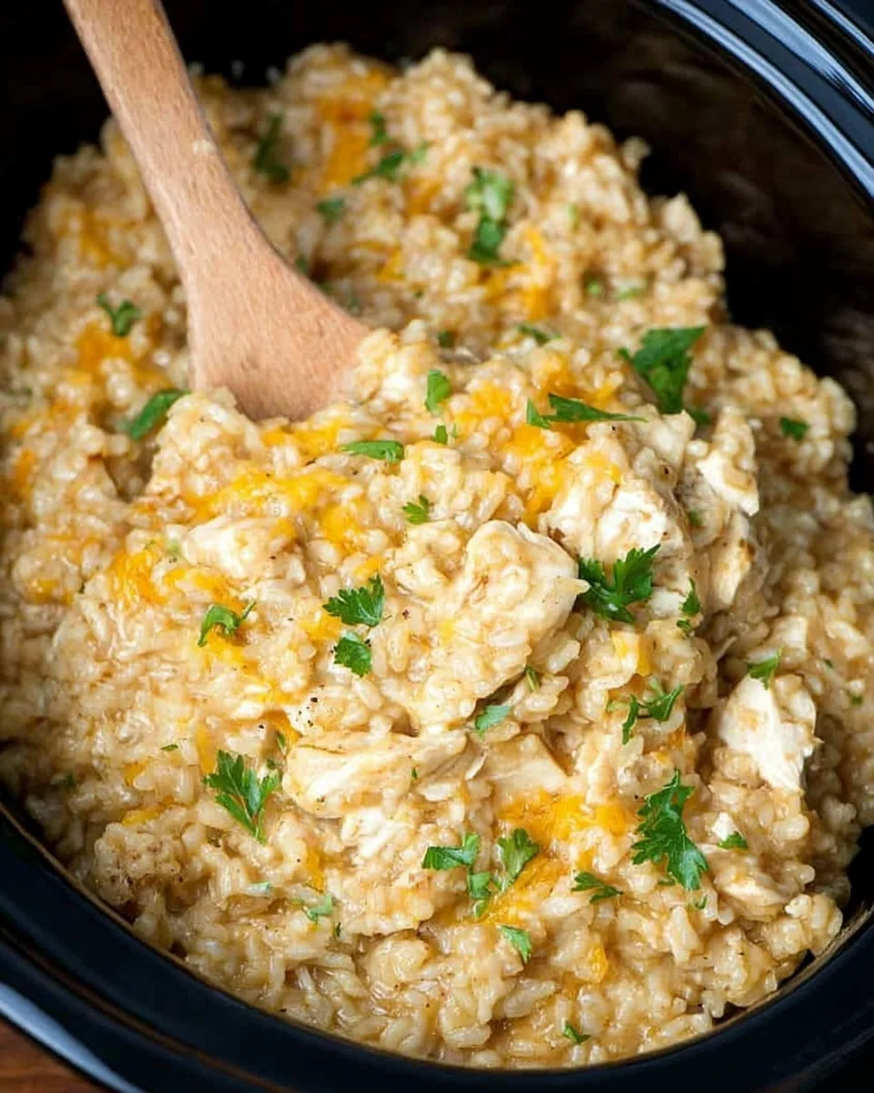 Crock Pot Chicken and Rice Recipe