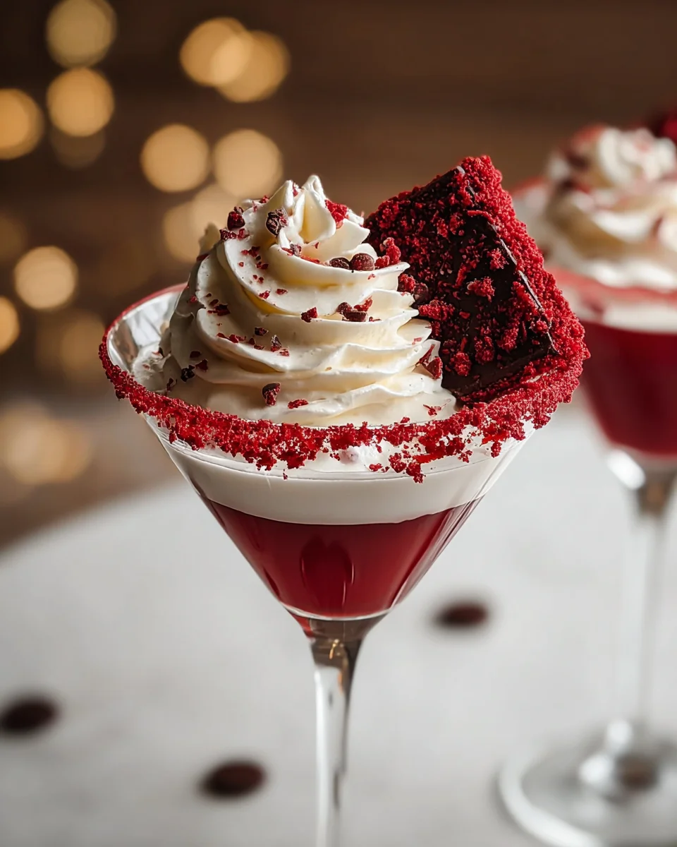 Decadent Red Velvet Martini Recipe for Your Next Celebration