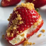 Deviled Strawberries (Made with a Cheesecake Filling)