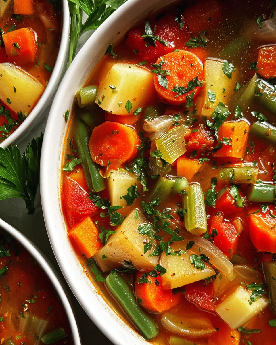 Easy Vegetable Soup 27 Easy