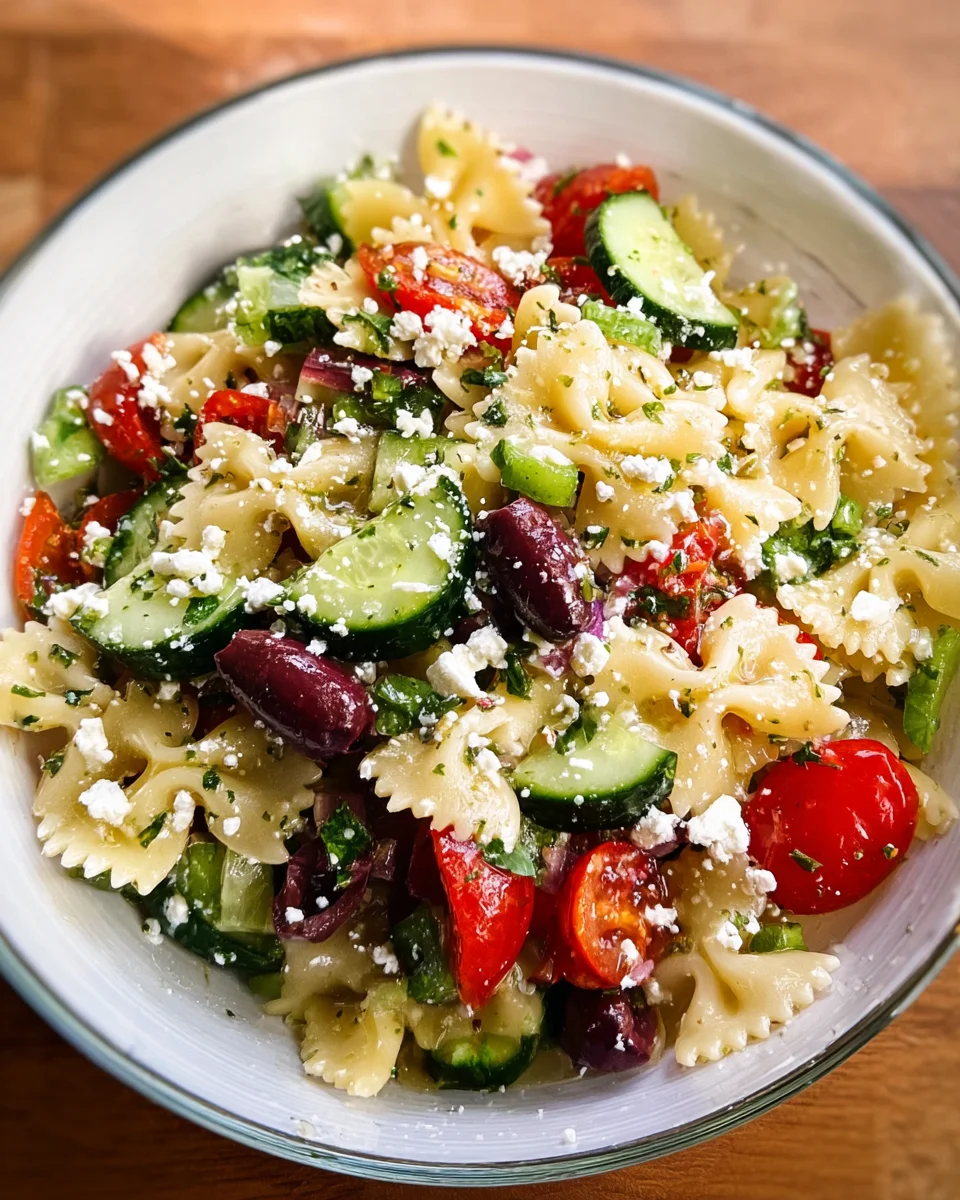 Greek Pasta Salad Recipe 31 Greek