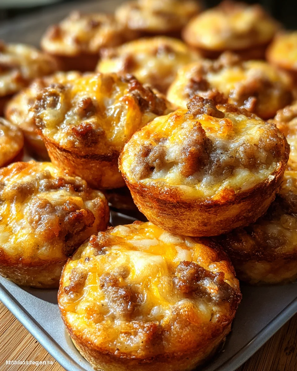 High-Protein Pancake Sausage Mini Muffins 17 High-Protein