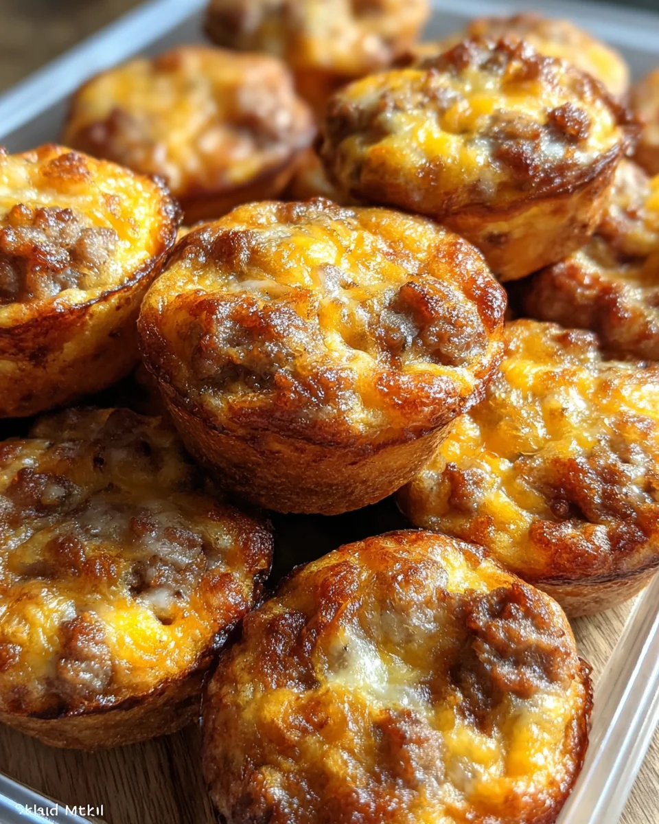 High-Protein Pancake Sausage Mini Muffins 18 High-Protein