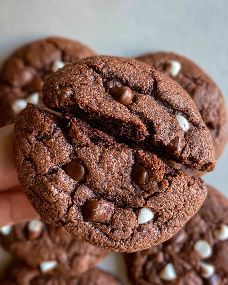 Hot Chocolate Cookies