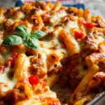 Italian Sausage Penne Casserole