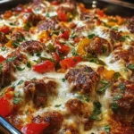 Italian Sausage & Pepper Casserole
