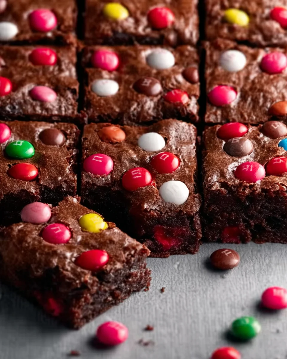 M&M's Brownies Recipe