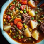 My Mom's Old-Fashioned Vegetable Beef Soup