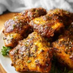 Oven Baked Chicken Thighs