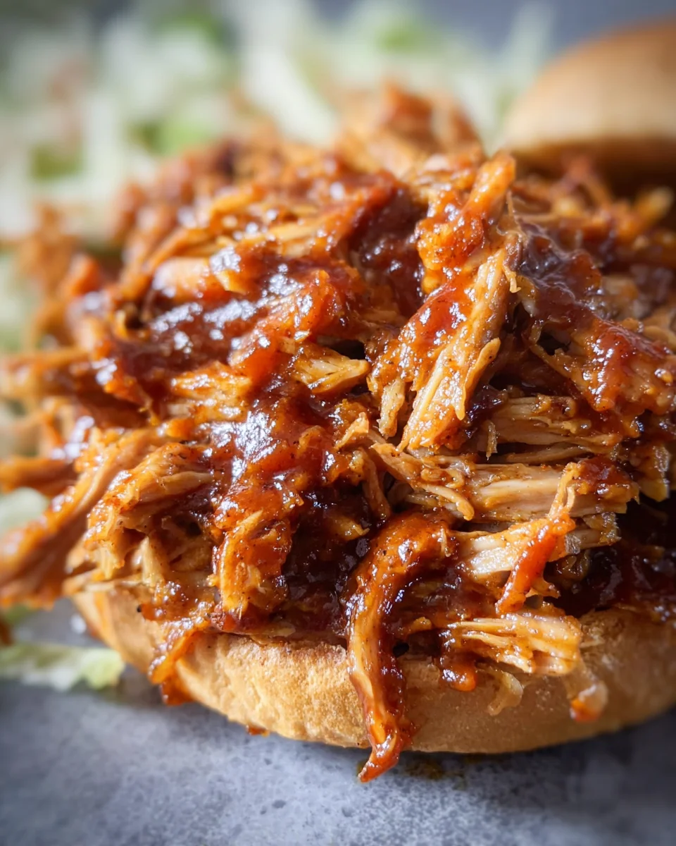 Slow Cooker BBQ Pulled Pork
