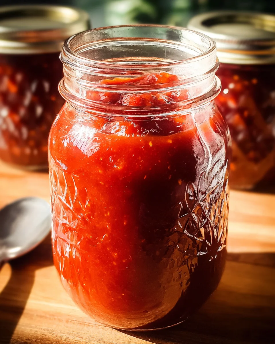 Sweet + Smoky Barbecue Sauce for Canning
