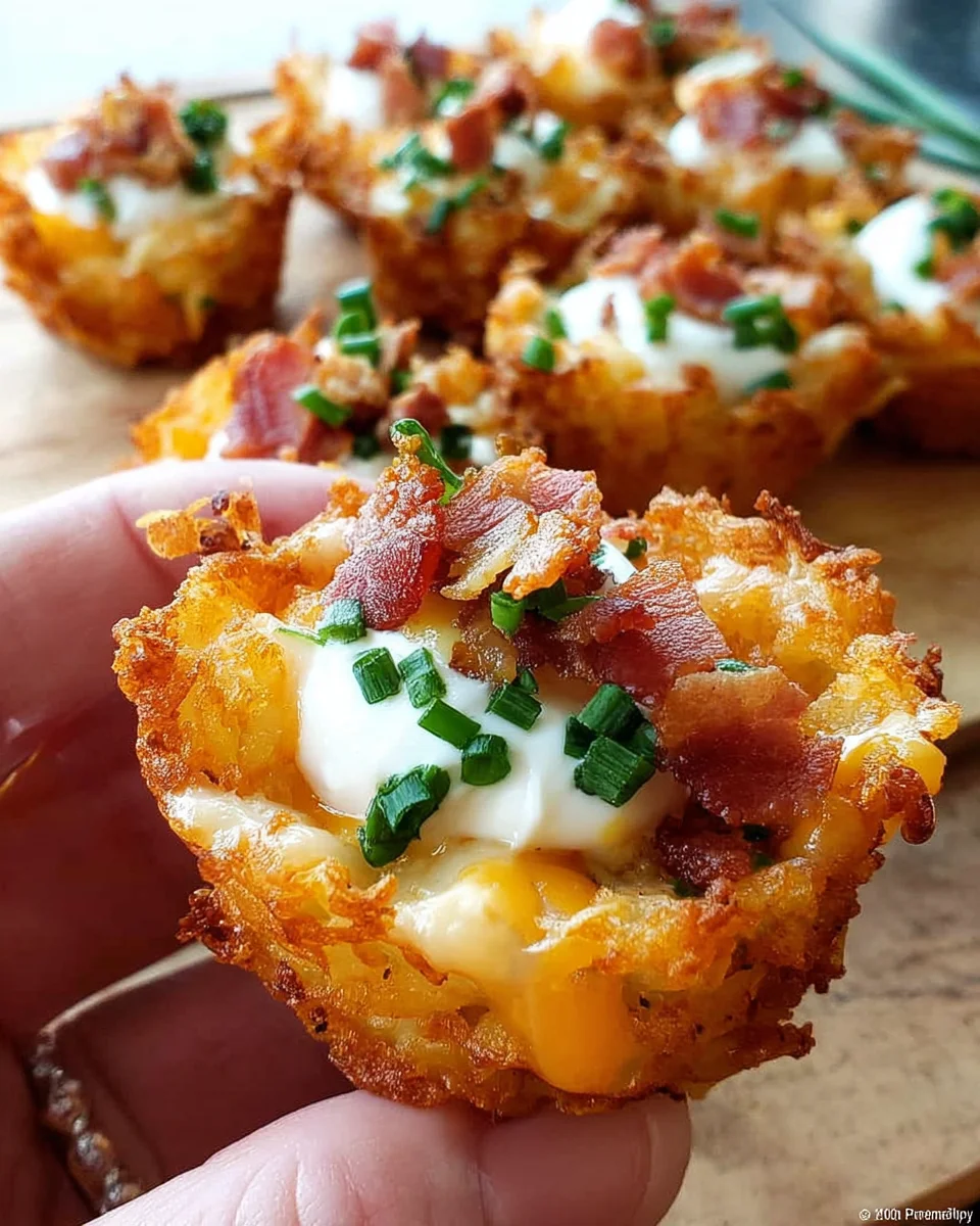 Tater Tot Appetizer Cups 16 Tater