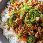 Teriyaki Turkey Rice Bowl