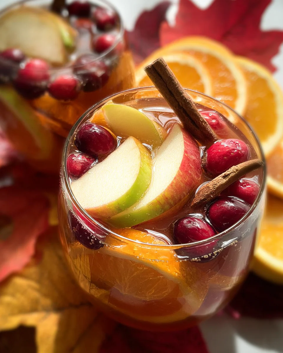 Thanksgiving Punch Recipe (with non alcoholic option!)