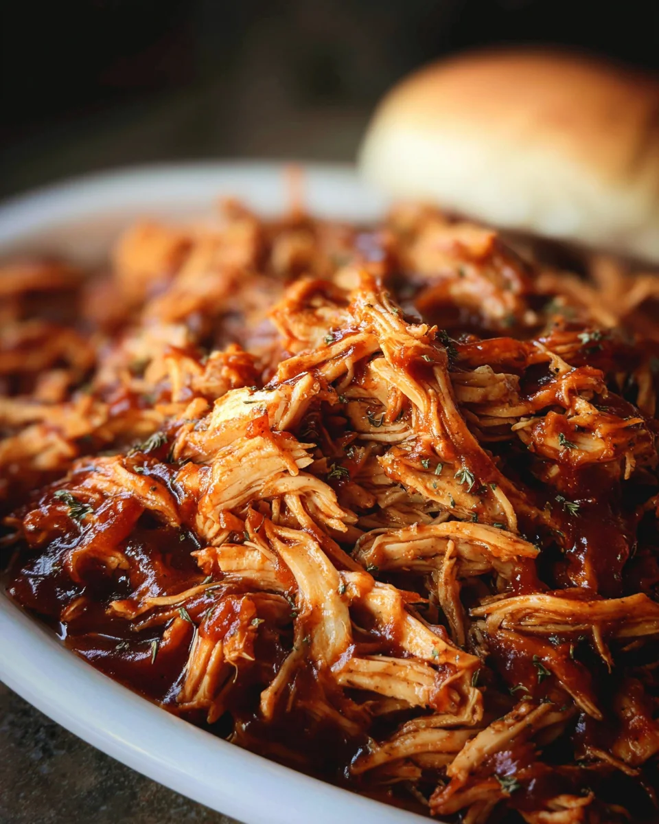 The Best Crockpot BBQ Chicken (Easy Pulled Chicken)