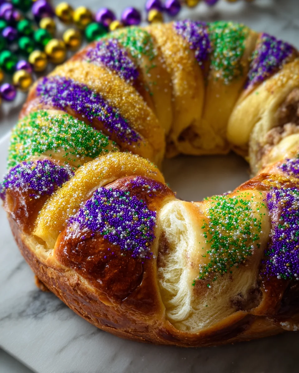 Traditional King Cake 33 Traditional