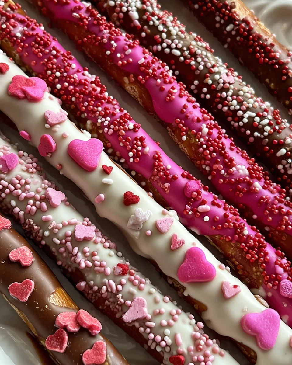 Valentine's Day Chocolate Covered Pretzels Recipe 21 Valentine's Day Chocolate Covered Pretzels Recipe
